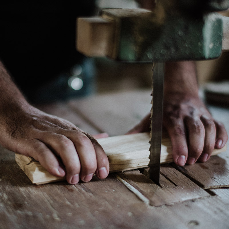 saw-cutting-hardwood-flooring Saw cutting through hardwood flooring